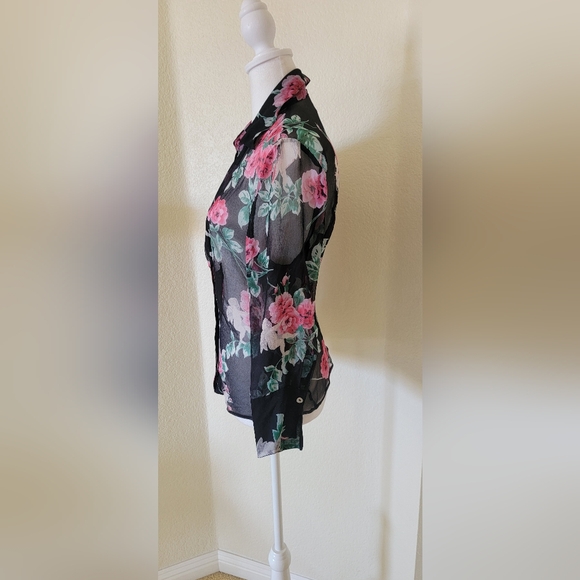 100% Silk Blouse by Tess, size 10 - Picture 2 of 3